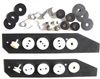 Image of a 1968 - 1972 Chevelle Quarter Window Roller and Hardware Rebuild Kit