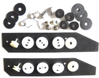 Image of a 1968 - 1972 Chevelle Quarter Window Roller and Hardware Rebuild Kit