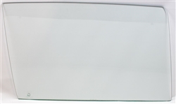 1968 Chevelle Door Window Glass, Clear, Right Hand Side