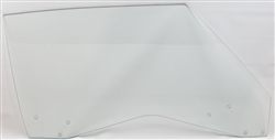 1969 Chevelle Door Window Glass, Clear, RH Side