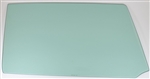 1966 - 1967 Chevelle Door Glass, RH, Green Tint, 2 Door Hardtop & Convertible, Each