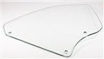 1966 - 1967 Chevelle Quarter Window Glass, RH, Clear, Convertible