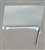 1966 - 1967 Chevelle Door Window Glass with Lower Channels, CLEAR, Left Hand