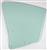 1968 -1969 Chevelle Quarter Window Glass, Coupe, Tinted, RH Side