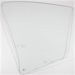 image of 1968 - 1969 Chevelle Quarter Window Glass, Coupe, Clear, RH Side