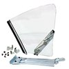 1968 - 1969 Chevelle 2 Door Hardtop Quarter Window Glass Assembly Kit, Coupe Clear, RH