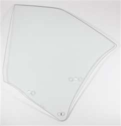 1968 - 1972 Chevelle Quarter Window Glass, Convertible, Clear, LH Side