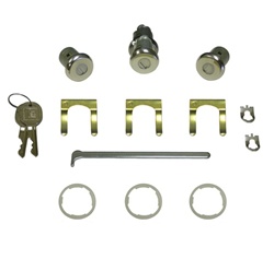 1967 Chevelle Door and Trunk Lock Set, GM Round Headed Keys