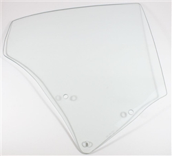 1970 - 1972 Chevelle Quarter Window Glass, Coupe, Clear, RH Side