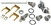 1968 Chevelle and Nova Complete Lock Cylinder Set with Original GM Octagon Style Headed Keys