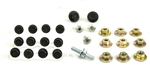 1970 - 1972 Chevelle Door Hardware Mounting Bolt Kit, 27 Pieces