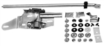 1970 - 1972 Chevelle Door Glass Track Mounting Hardware Kit, RH