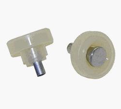 1966 - 1969 Door Glass Window Regulator Roller and Rivet, Each