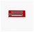 Custom Emblem, Individual Number # 9,  Red and Chrome