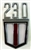 1965 - 1967 Chevelle Fender Emblem, "230" Engine Size Shield, Each