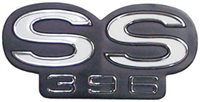 1966 Chevelle Grille Emblem SS 396