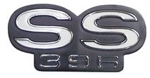 1967 Chevelle Grille Emblem SS 396, Economy Version