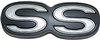 1971 - 1972 Chevelle Rear SS Bumper Emblem