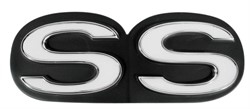1968 - 1972 Nova Grille Emblem, Super Sport SS with Correct Flat Spot