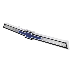 1969 - 1972 Nova Front Hood Lip Center Chrome Molding Emblem 3953840