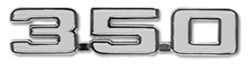 1970 - 1974 Nova Front Fender Emblem "350", Each