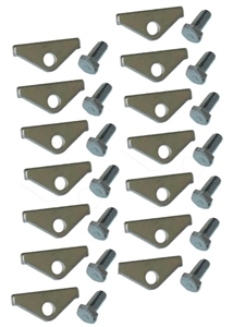 1968 - 1972 Nova Big Block Valve Cover Hardware Set, Bolts and Washers, 28 Piece Kit