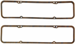 1967 - 1986 Small Block Chevy Valve Cover Gaskets, Cork Fel-Pro USA MADE