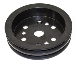 1966 - 1968 Chevelle and Nova Crankshaft Pulley, Small Block 2 Row Deep Groove