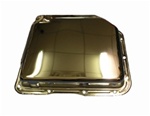 Transmission Pan, Automatic Turbo 350, Smooth, Chrome
