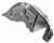 Transmission Flywheel Dust Cover, Chrome, Powerglide