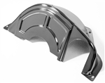 Transmission Flywheel Dust Cover, Chrome, Powerglide