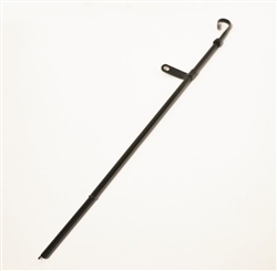 1966 - 1972 BB Chevy Camaro Oil Dipstick and Tube Set, Big Block, Black