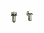1966 - 1972 Chevelle and Nova Ignition Coil Bracket Bolts, Pair