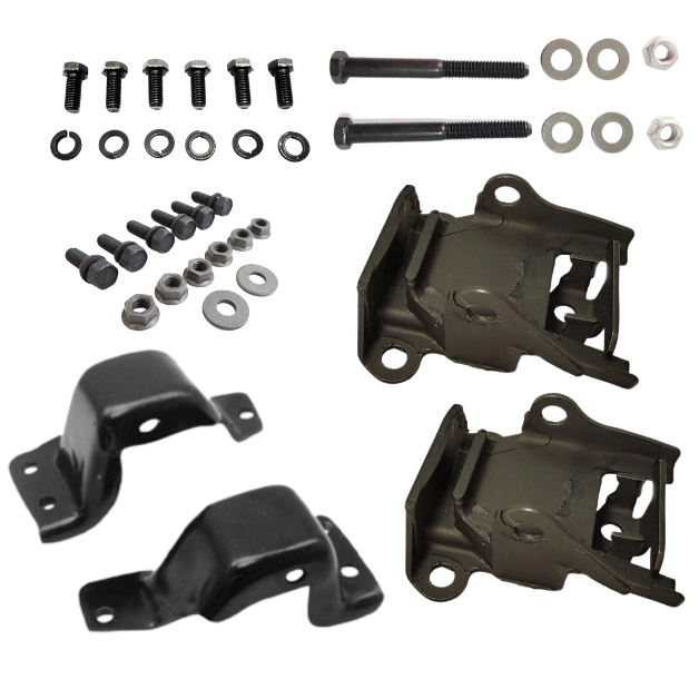 Image of 1968 Nova Big Block Engine and Frame Side Mount Install Kit | Muscle Car Central