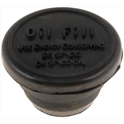 Rubber Valve Cover Oil Filler Cap, Push In