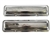 1967 Small Block Chevy Chevrolet Script Valve Covers, Chrome