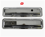1968 Nova Chrome Valve Covers, Small Block