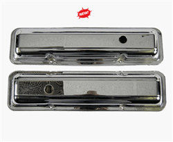 1968 Nova Chrome Valve Covers, Small Block