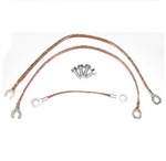 1966 Chevelle Ground Straps Kit, V8