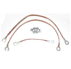 1966 Chevelle Ground Straps Kit, V8
