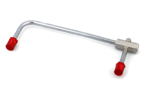 Chrome Fuel Line For Holley Model 4160 Carburetor