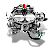 New Quadrajet Q-Jet Carburetor, 800 CFM Electric Choke, with U-Style (1974 and Earlier) Throttle Bracket for Small Block Chevy 350, 396, 400, 427, 454 engines