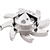 1966 - 1972 Alternator Pulley with Fan, Billet