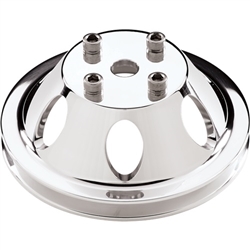 1969 - 1972 Water Pump Pulley, Small Block and Big Block, 1 Groove, Billet