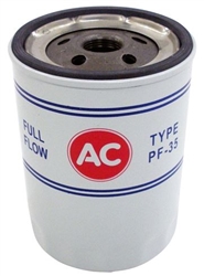 1968 - 1972 Chevelle / Nova Oil Filter, AC PF-35 Red White and Blue, Longer, OE Style