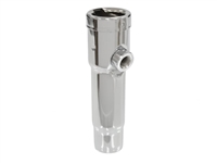 1966 - 1968 Chrome Oil Filler Tube for High Performance 327 Small Block with Threaded PCV Inlet