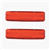 1964 - 1967 Small Block Chevy Valve Covers, Orange Classics