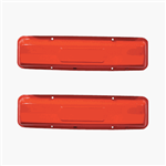 1964 - 1967 Small Block Chevy Valve Covers, Orange Classics