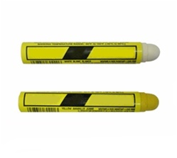 Chevelle and Nova Firewall Frame Paint Stick Chalk Detail Marker Set, Yellow and White