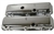 1966 - 1972 BIG BLOCK Valve Covers, CHROME Without Drippers, OE Height